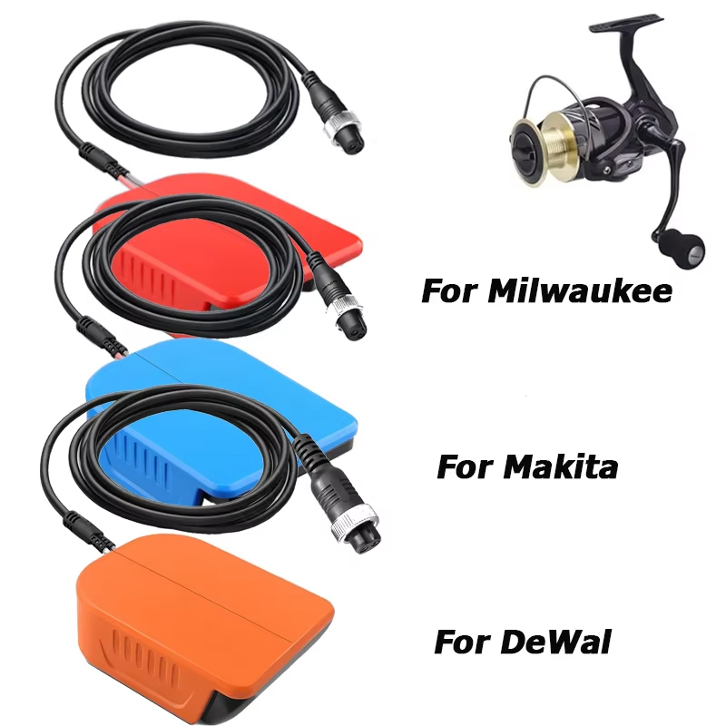Fish Finder Battery - NIEUWE Draagbare Visserij-reel Adapter voor Dewaltt