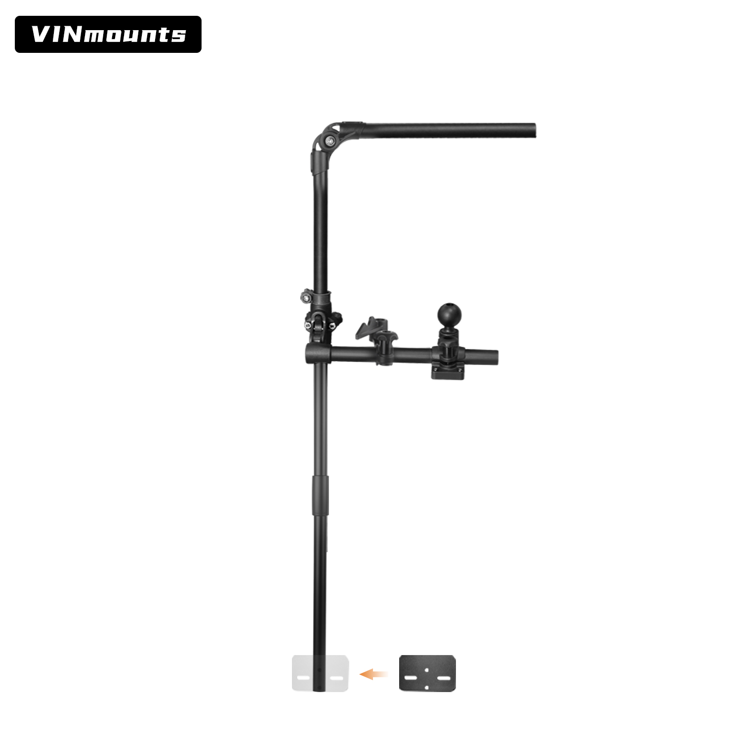 Fish Finder Mount - VINmountsLivescope Fishfinder hengelhouder voor kajaks/boten Universeel