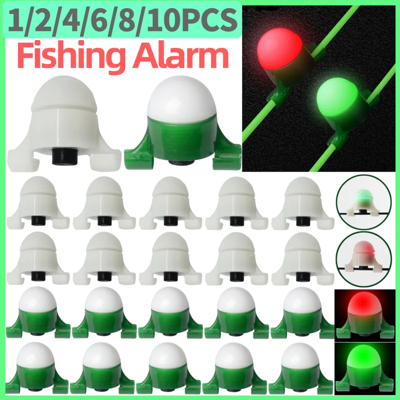 Bite Indicator - 2-8 stuks LED Nachtvisserij Alarmlicht Visserij