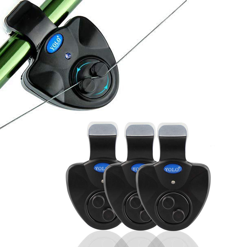 Bite Indicator - Hengelbeetverklikker LED-indicator Fish Bite Sound Alarm