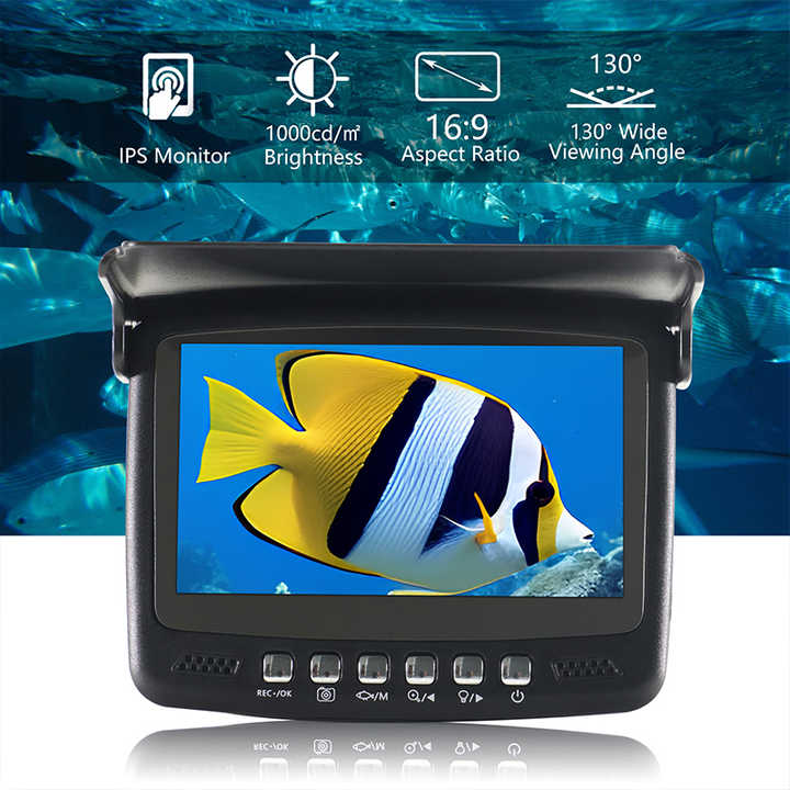 Fishing Camera - 4,3 inch scherm onderwater 15 /