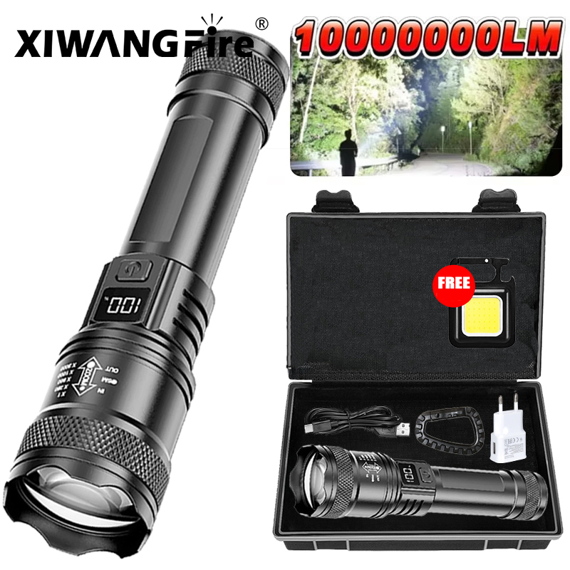 Fishing Light - Ultraheldere LED-zaklamp 2000LM Type-C Oplaadbare lange