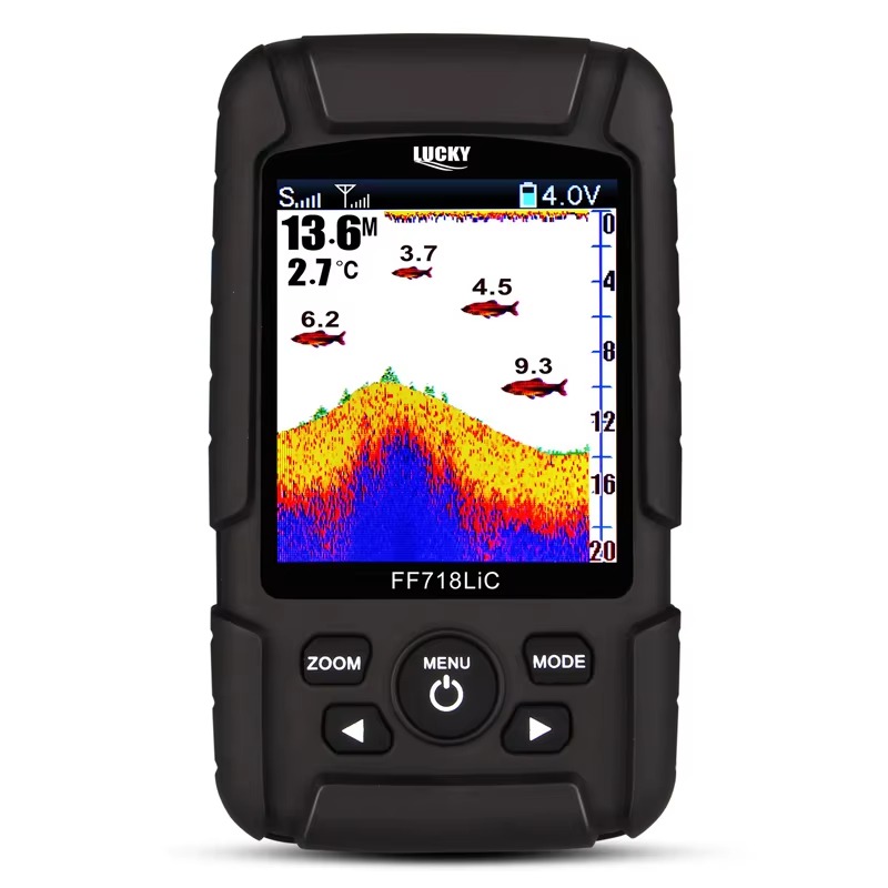 Draagbare viszoeker met aantre - Fish Finder Portable recensie en prijs