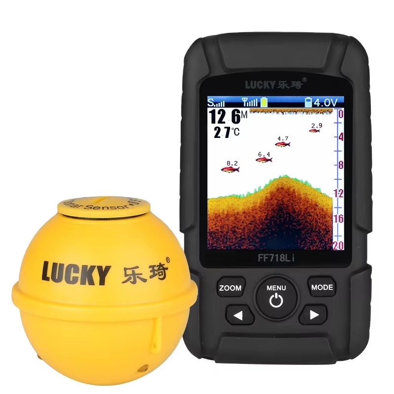 Draagbare viszoeker met aantre - Fish Finder Portable recensie en prijs