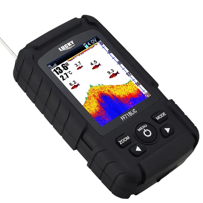Draagbare viszoeker met aantre - Fish Finder Portable recensie en prijs