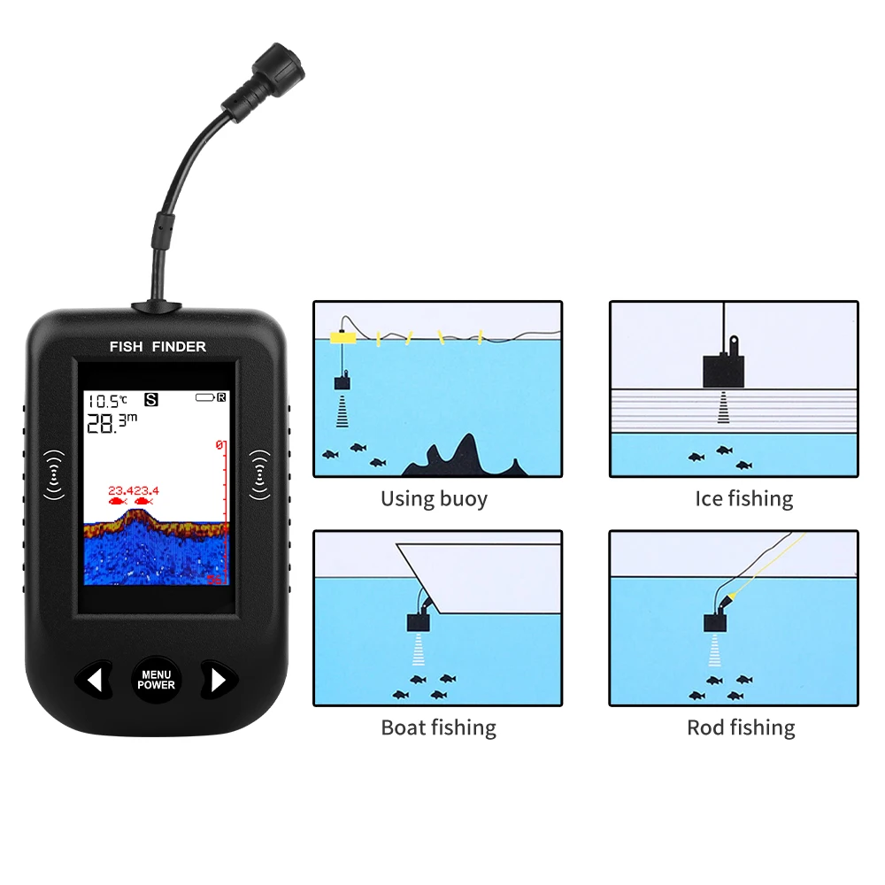 Alarm 100M Draagbare Sonar Vis - Fish Finder Cable recensie en prijs