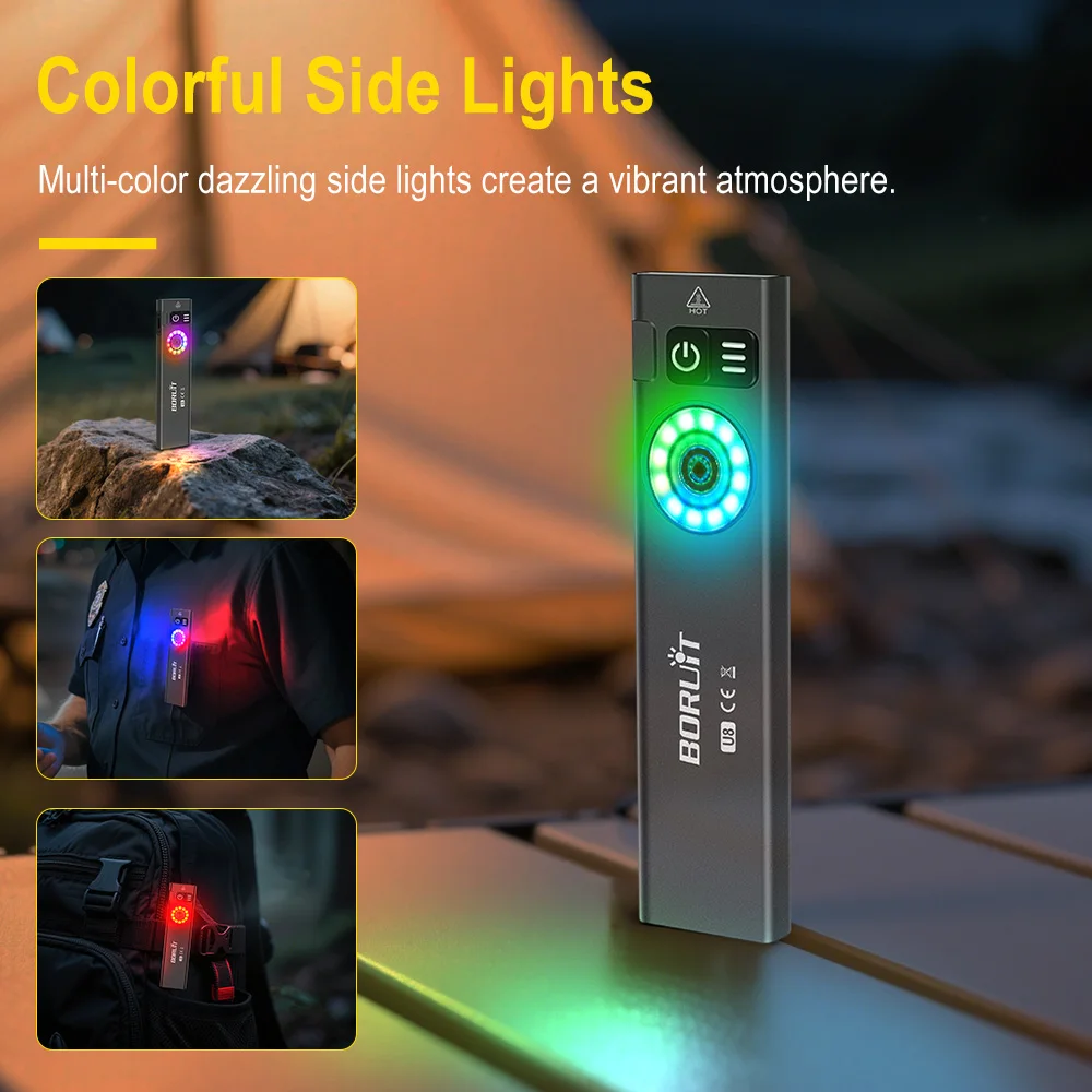 BORUiT U8 650LM EDC LED-zaklam - Fishing Light recensie en prijs