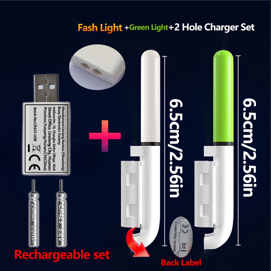 Visset van 5 onderdelen (2 hen - Fish Finder Charger recensie en prijs