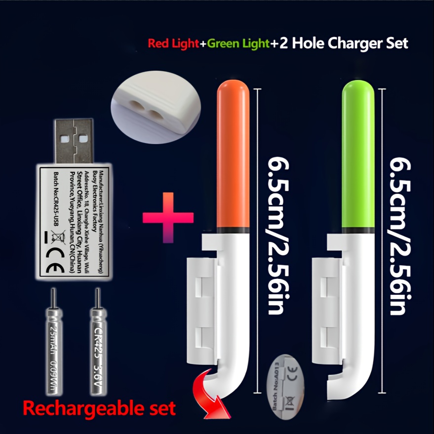 Visset van 5 onderdelen (2 hen - Fish Finder Charger recensie en prijs