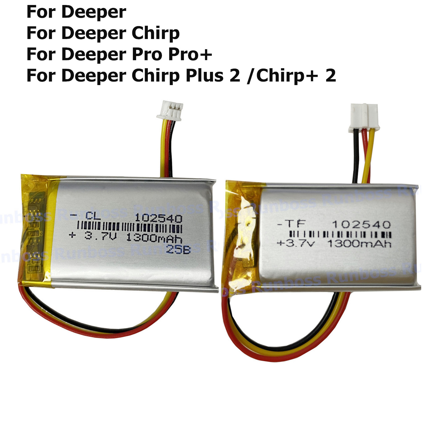 Nieuwe 3,7 V 1300 mAh batterij - Fish Finder Gps recensie en prijs
