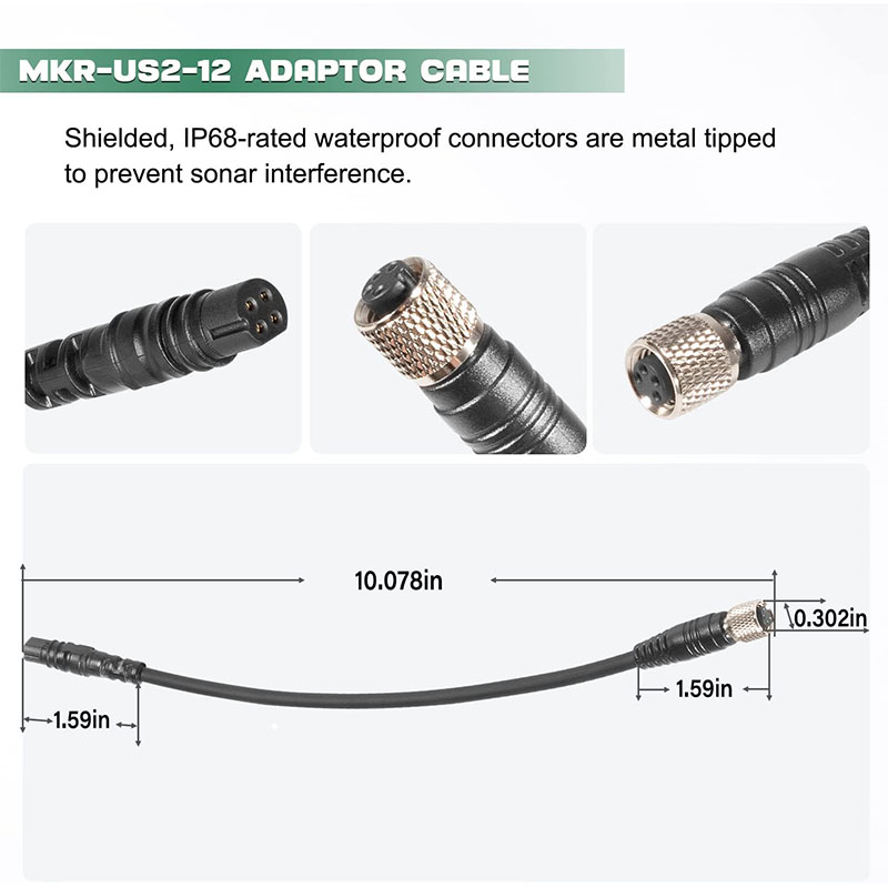 1852072 ‎ MKR-US2-12 Universel - Fish Finder Cable recensie en prijs