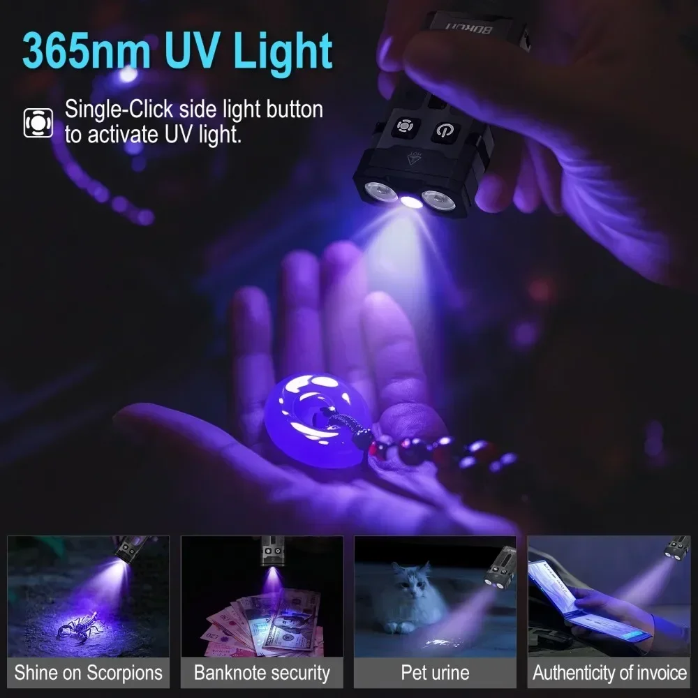 BORUiT EV20 1100LM EDC UV-sleu - Fishing Light recensie en prijs