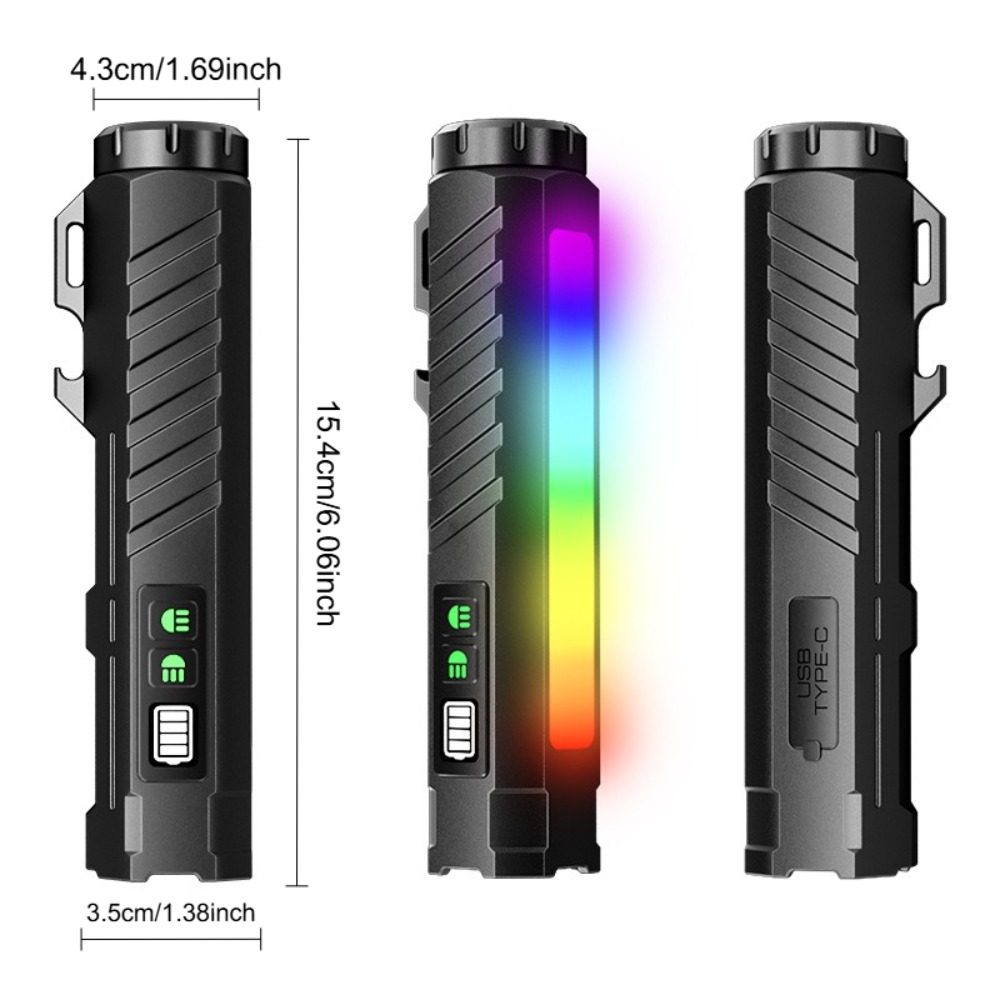 Tactische zaklamp Type-c Oplaa - Fishing Light recensie en prijs