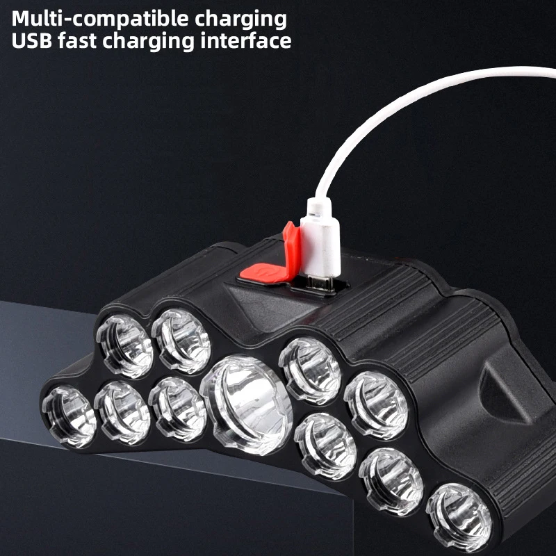 11 LED-koplamp Sterk licht Hoo - Fish Finder Battery recensie en prijs
