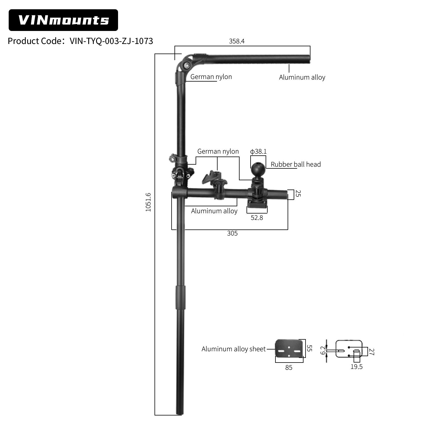 VINmountsLivescope Fishfinder  - Fish Finder Mount recensie en prijs