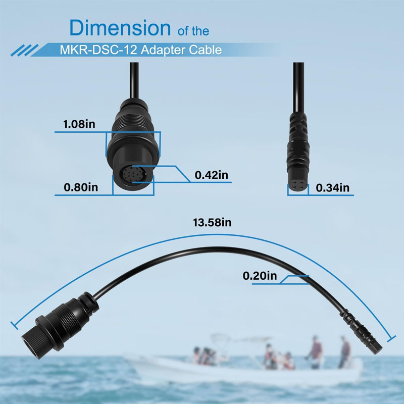 1852081 MKR-DSC-12 4-pins fish - Fish Finder recensie en prijs