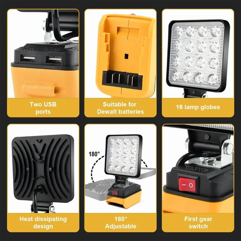 4Inch Led Licht Handheld Spotl - Fish Finder Battery recensie en prijs
