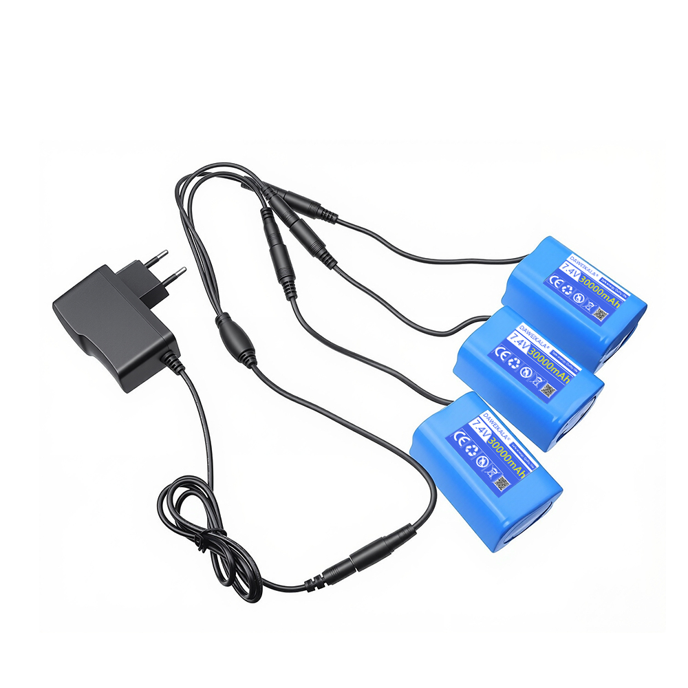 7.4V 30000mAh Batterij met USB - Fish Finder Charger recensie en prijs