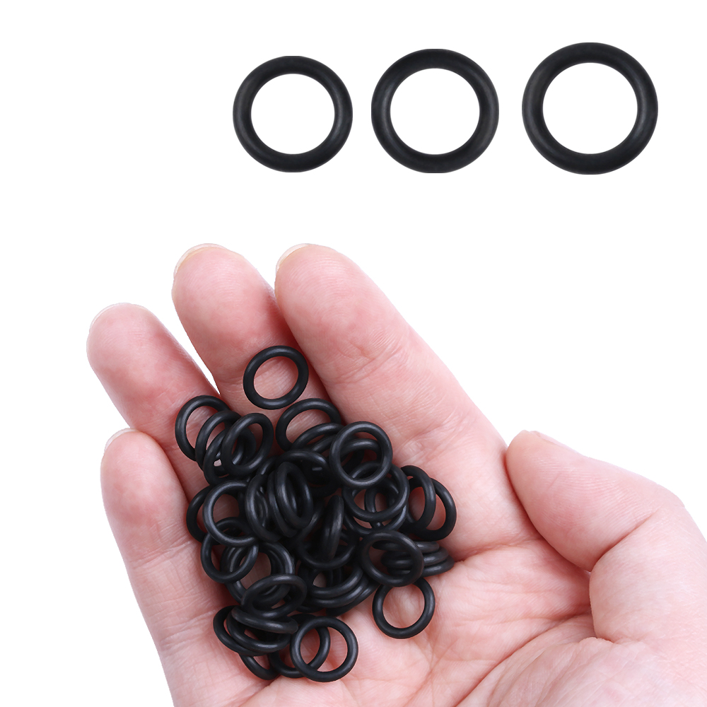 100 PCs Zwarte Rubberen O-ring - Bite Indicator recensie en prijs