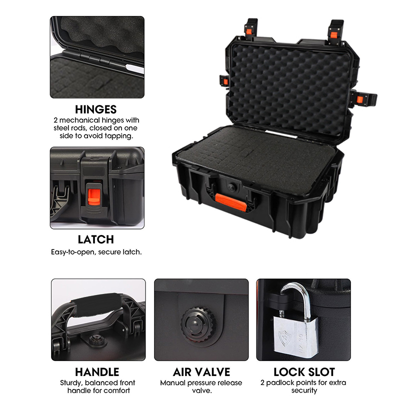 Pre Cut Foam Hard Case Waterdi - Fish Finder Case recensie en prijs