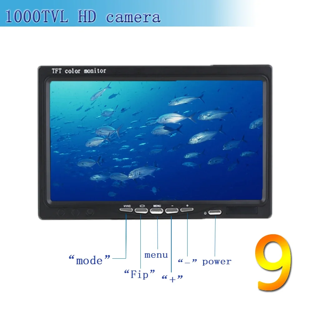 Fishfinder F08A 9 inch onderwa - Fishing Camera recensie en prijs