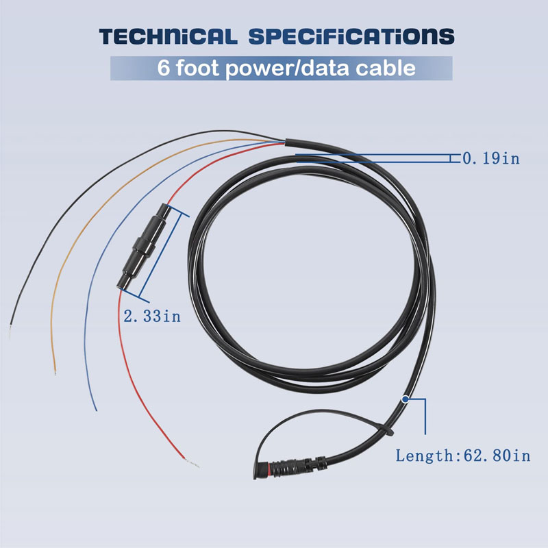 010-12199-04 Voedings-/datakab - Fish Finder Cable recensie en prijs