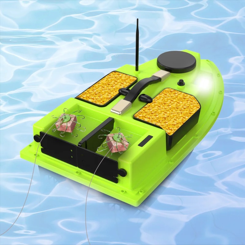 D19 GPS RC Aasboot 600M 4 Bakj - Fishing Gps recensie en prijs