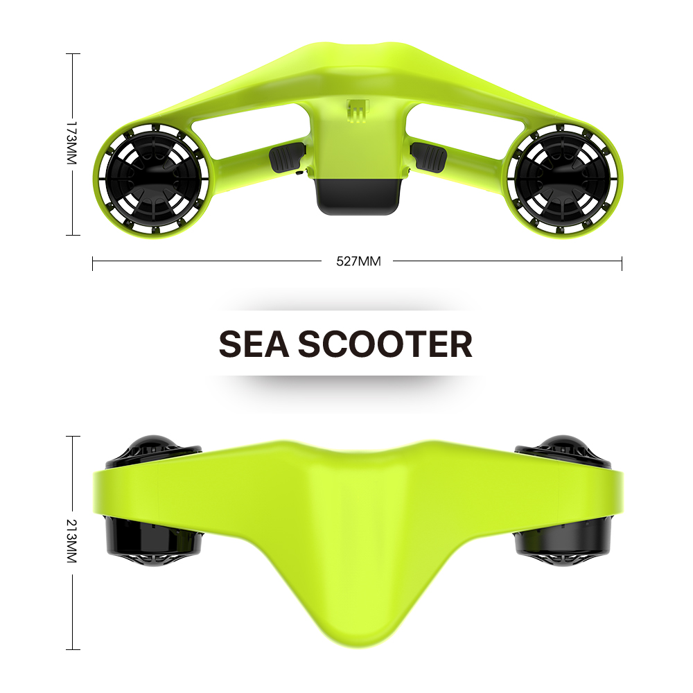 Onderwaterscooter Sea Scooter  - Underwater Camera recensie en prijs