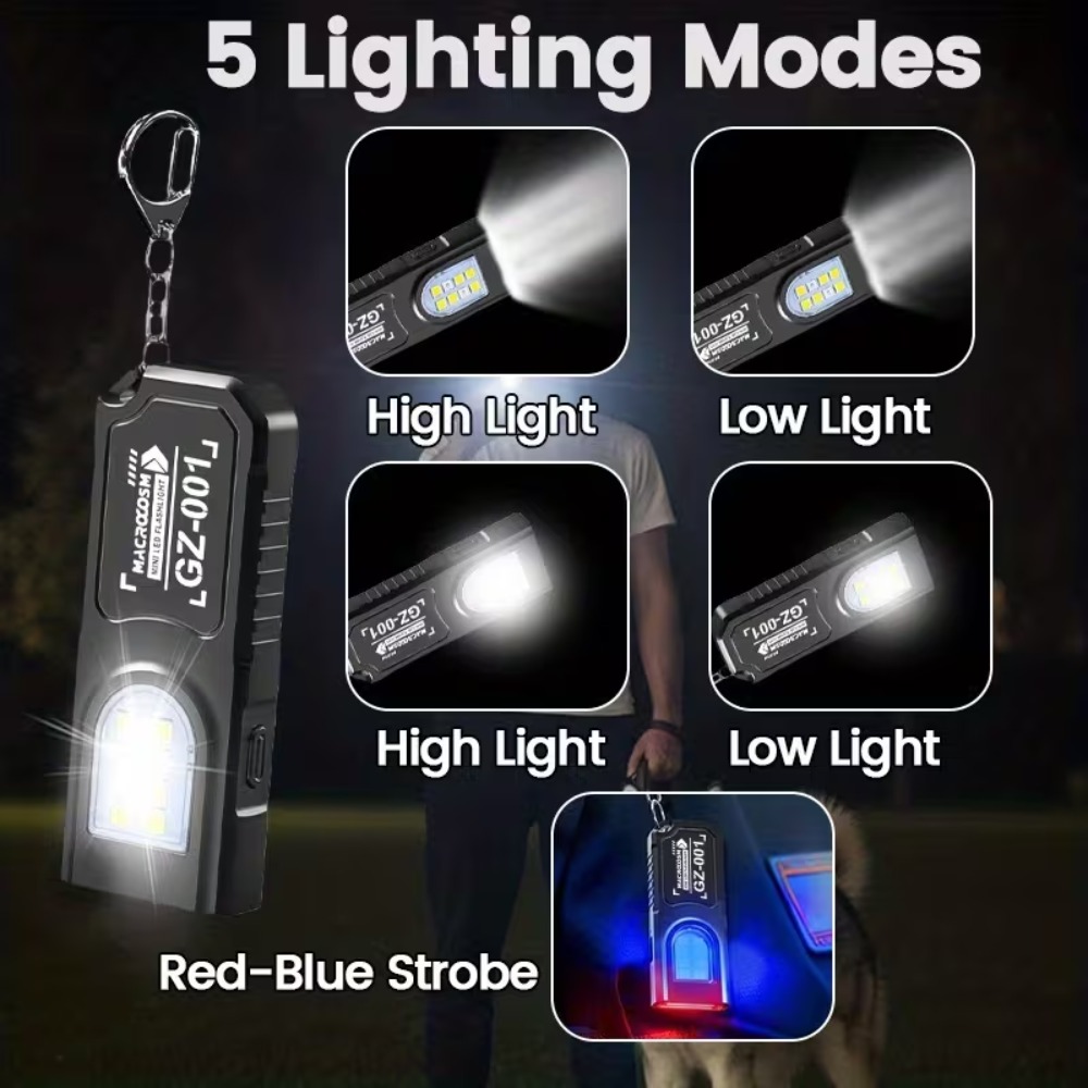 Mini COB LED-sleutelhangerzakl - Fishing Light recensie en prijs