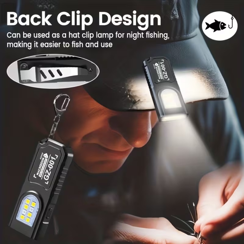 Mini COB LED-sleutelhangerzakl - Fishing Light recensie en prijs